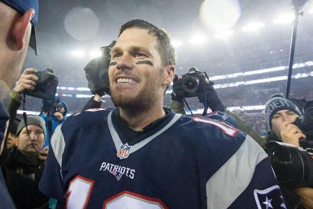 Quarterback Tom Brady will seine Patriots zum Super Bowl führen