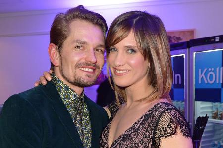 Isabell Horn mit ihrem Freund Jens Ackermann bei 