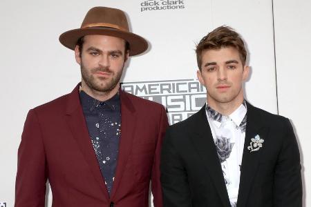 The Chainsmokers, das sind die DJs Alex Pall (li.) und Andrew Taggart The Chainsmokers, das sind die DJs Alex Pall (li.) und Andrew Taggart