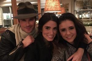Gegen die Gerüchte: Kumpel-Selfie mit Nikki Reed und Nina Dobrev