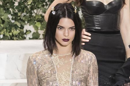 Kendall Jenner ist auf der New York Fashion Week ein gefragtes Model