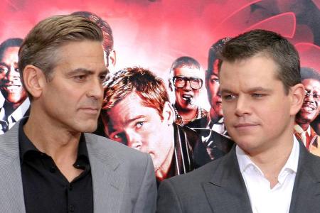 George Clooney (l.) und Matt Damon sind seit Jahren eng befreundet