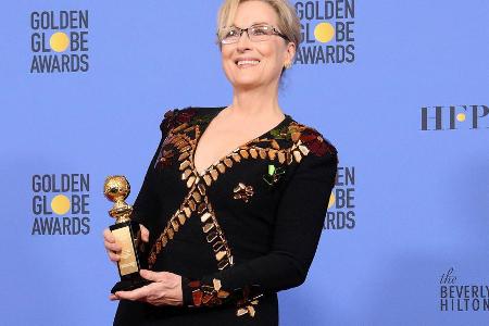 Meryl Streep bei den Golden Globes