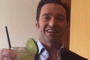 Hugh Jackman: Überglücklich in Brasilien