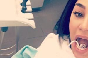 Verona Pooth bekommt eine feste Zahnspange