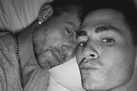 Colton Haynes (r.) und sein Freund Jeff Leatham genießen ihre Zeit zu zweit Colton Haynes (r.) und sein Freund Jeff Leatham genießen ihre Zeit zu zweit