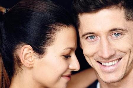 Anna und Robert Lewandowski
