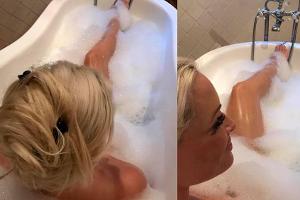 Superheißes Schaumbad mit Daniela Katzenberger