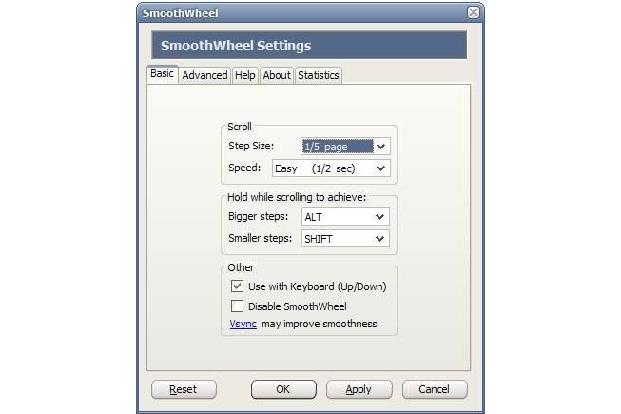 SmoothWheel - Mit dem Firefox-Addon wird das Scrollen mit der Maus sehr sanft.