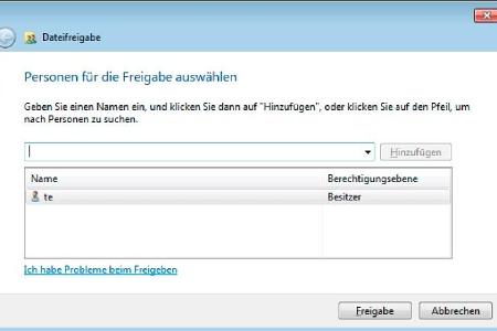 Auch ohne den gefährlichen Internetzugang lassen sich Freigaben auf Windows- 7-Rechnern im lokalen Netzwerk weiterhin nutzen.