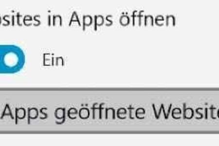 Welche Apps dürfen vom Browser geöffnet werden?