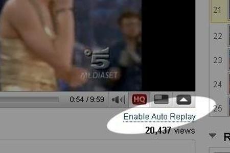 YouTube Auto Replay (Firefox Addon) - Mit diesem Tool können Youtube-Videos um einen Link ergänzt werden, über den das entsp...