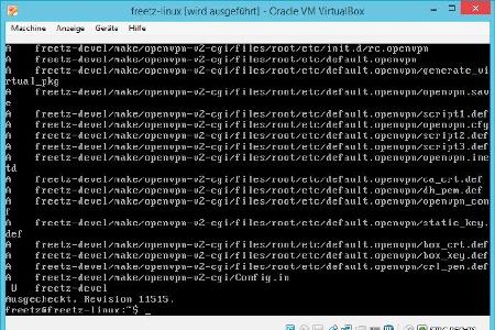 Freetz-Source-Code: Die Freetz-Dateien laden Sie sich über svn aus dem Repositorium der Entwickler herunter (checkout). Im T...