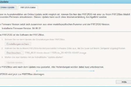 Freetz-Firmware-Datei flashen: Das geht über den Update-Mechanismus der Fritzbox. Nach dem Neustart erreichen Sie die neuen ...