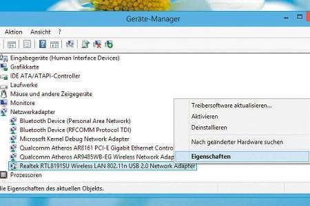 Manche externen WLAN-Adapter brauchen einen zusätzlichen Treiber, um unter Windows zu funktionieren