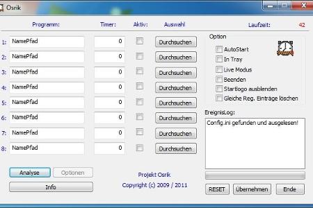 Osrik - Mit dem praktischen Tool können Sie Dienste und Programme zeitversetzt starten. Die Systembereitschaft soll sich dad...