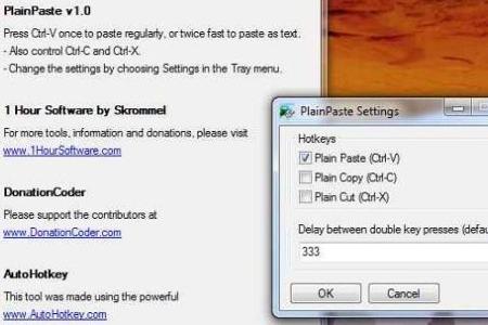 PlainPaste - Die Freeware PlainPaste erweitert die Möglichkeiten bei dem Hotkey „Ctrl + V“. Wenn Sie die Kombination doppelt...