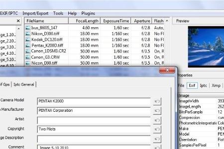 Exif Pilot - Sie möchten die Infos in Ihren Fotos entschlüsseln? Dann ist der Exif Pilot das richtige Programm für Sie!