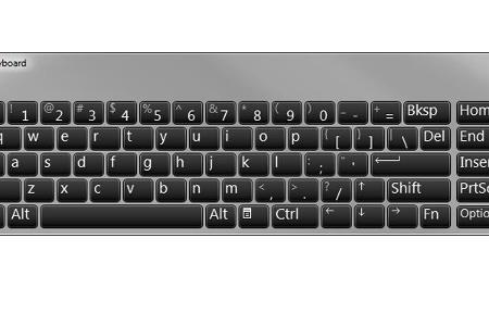 On-Screen Keyboard Portable - Eine Bildschirmtastatur, die mit der Maus betrieben wird, erschwert Keyloggern das Auslesen de...