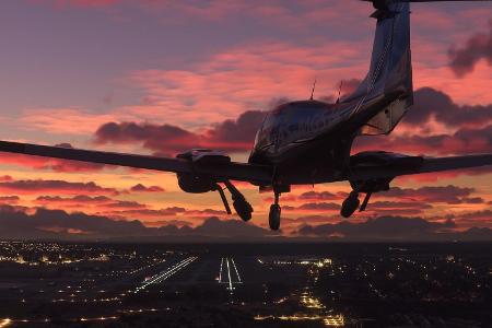Abflug: Flight Simulator 2020 schwebt über den Wolken