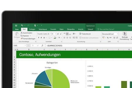 Excel kann Diagramme automatisch ergänzen