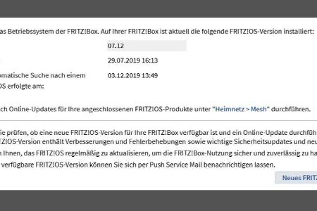 Bevor Sie tiefer in die Lösung eines Fritzbox-Problems einsteigen, sollten Sie prüfen, ob auf dem Router die aktuelle Fritz-...