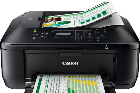 Platz 4: Canon Pixma MX475
Pro: Fax, WLAN
Contra: hohe Seitenpreise, viele Düsenspülgänge