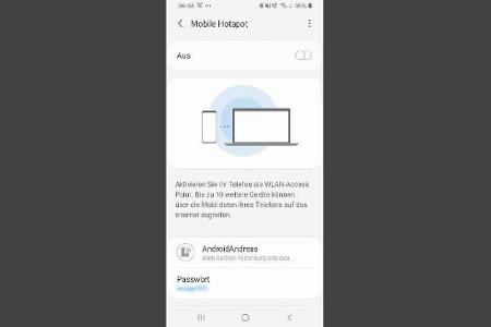 Android bietet die Möglichkeit, den Zugang zum Internet mit anderen zu teilen. Dazu wird der Hotspot konfiguriert und bei Be...