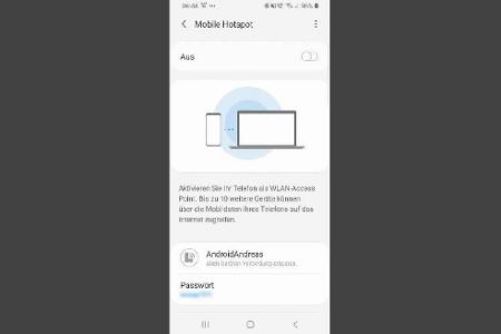 Android bietet die Möglichkeit, den Zugang zum Internet mit anderen zu teilen. Dazu wird der Hotspot konfiguriert und bei Be...