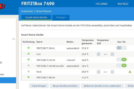 Smart-Home-Übersicht