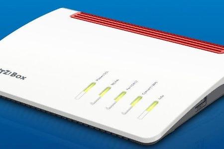 Die Status-LEDs am Router und Repeater geben einen Hinweis darauf, ob diese Geräte etwas mit dem Internetproblem zu tun haben.