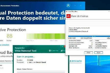 Was nicht passt: Zwei Virenwächter auf einem System.