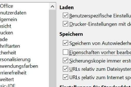 LibreOffice erstellt regelmäßige Sicherheitskopien Ihrer Dokumente.