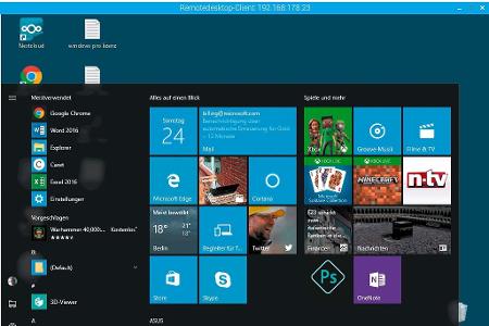 Mit dem aktuellen Raspberry lässt sich ein Windows-Desktop flüssig per Remoteverbindung bedienen.