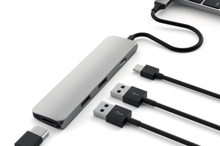 Bis zum vollständigen Übergang auf den USB-C-Anschluss müssen Thunderbolt- und USB-C-Nutzer leider mit Adaptern leben. Da nu...