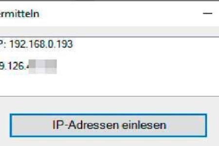 IP-Info per Skript.