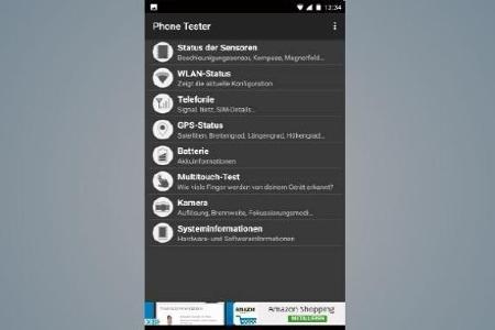 Phone Tester (hardware info)