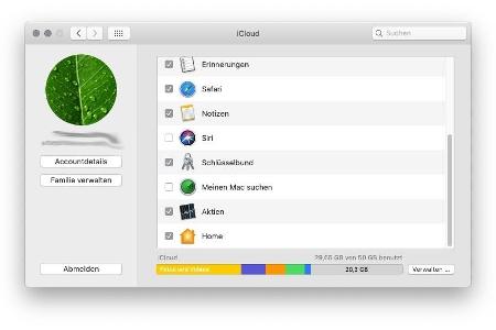 Besitzer von mehr als einem Mac können den Schlüsselbund auch über iCloud synchronisieren. Hierbei werden sämtliche Passwört...