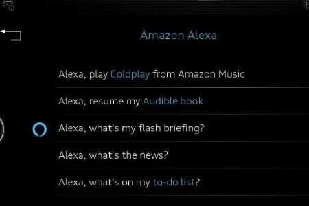 Alexa-Integration bei Audi