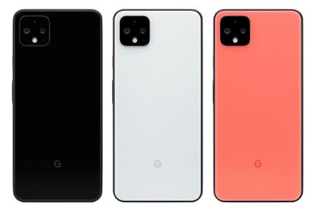 Farben des Pixel 4: Orange ist limitiert, das 4 XL gibt es nur in Schwarz und Weiß.