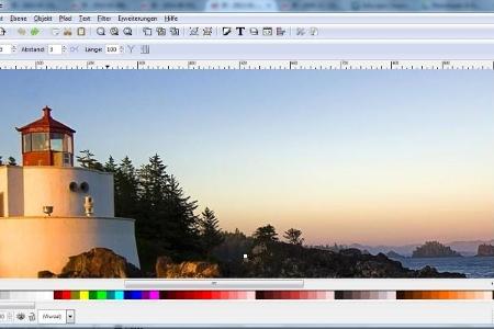 Inkscape ist ein Editor, mit dem Sie Vektorgrafiken im SVG-Format (Scalable Vector Graphics) bearbeiten und erstellen können.