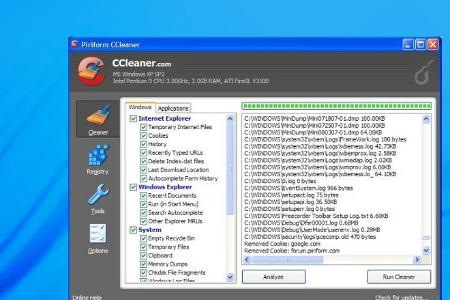 Die Freeware CCleaner ist eines der bekanntesten Cleaning-Tool, das Ihre Festplatte von unnötigem Datenmüll befreit. Das Gra...
