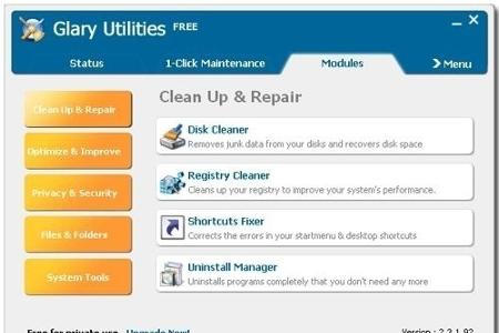 Das kostenlose Programm Glary Utilities räumt für Sie Ihre Festplatte auf und beseitigt überflüssige Dateien und kann auch I...