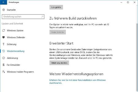 Wenn aus dem Frühjahrsputz eine große Aufräumaktion wird, lassen sich beim kompletten Zurücksetzen von Windows 10 immerhin d...
