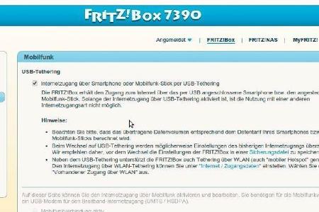 Die Fritzbox kann über ein Smartphone auch per Mobilfunk auf das Internet zugreifen. Die Einrichtung gestaltet sich an beide...