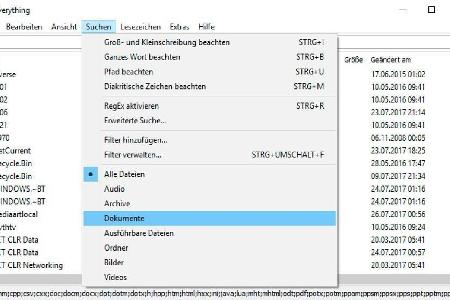 Besser suchen mit Everything: Das Tool Everything findet Dateien auf allen NTFS-Festplatten in Sekundenbruchteilen. Man kann...