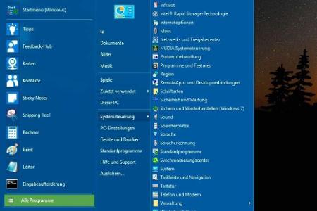 Diverse Tools für Windows 10: Classic Shell liefert ein Startmenü im Windows 7 Design. Das Tool ermöglicht einen schnellen Z...