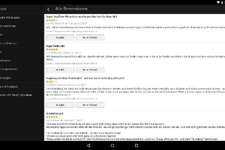 Hilfreich sind die Rezensionen von anderen Benutzern, mit denen sich meist gut einschätzen lässt, ob ein Skill etwas kann un...