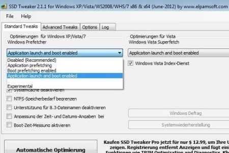 SSD Tweaker - Dieses Gratis-Tool steigert die Leistungsfähigkeit einer SSD, sodass eine bessere Performance erreicht wird un...