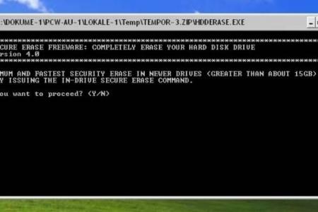 Secure Erase - Wenn gar nichts mehr hilft, kann das Löschen aller Daten von einer SSD die letzte Option sein. Dies leistet S...